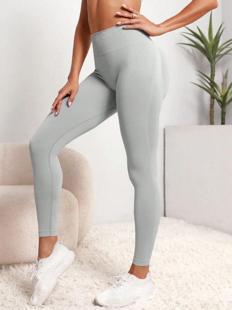 Seamless High-Waist Leggings – Sculpting & Squat-Proof
